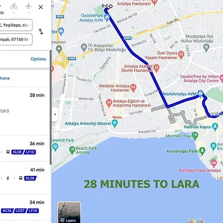 Big Flat 20 Minutes To Oldtown אנטליה
